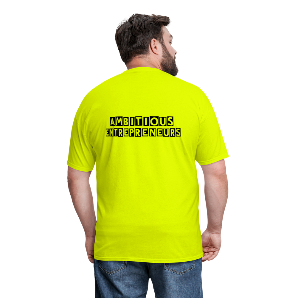 MEET ME IN THE LOUNGE MEN'S T-Shirt - safety green