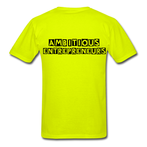 MEET ME IN THE LOUNGE MEN'S T-Shirt - safety green