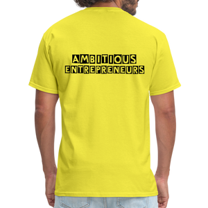 MEET ME IN THE LOUNGE MEN'S T-Shirt - yellow