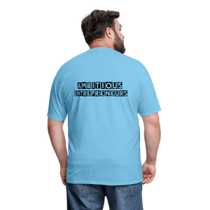 MEET ME IN THE LOUNGE MEN'S T-Shirt - aquatic blue