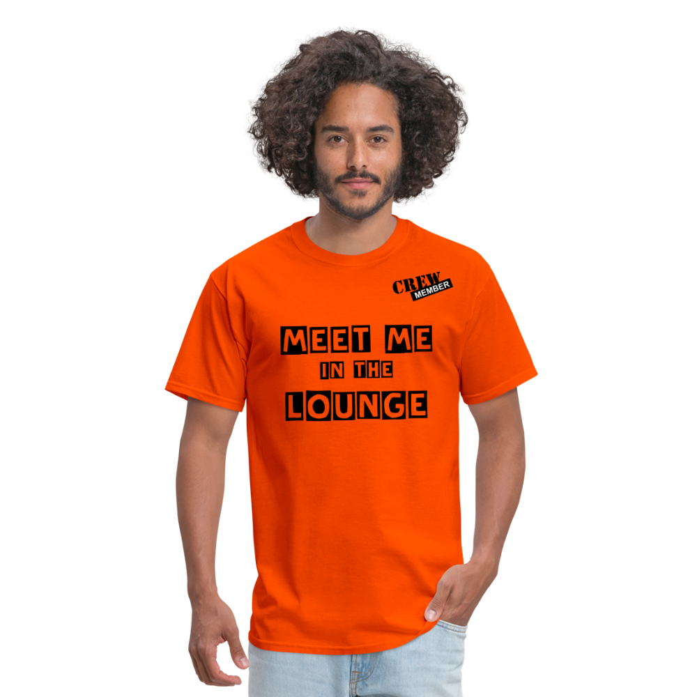 MEET ME IN THE LOUNGE MEN'S T-Shirt - orange