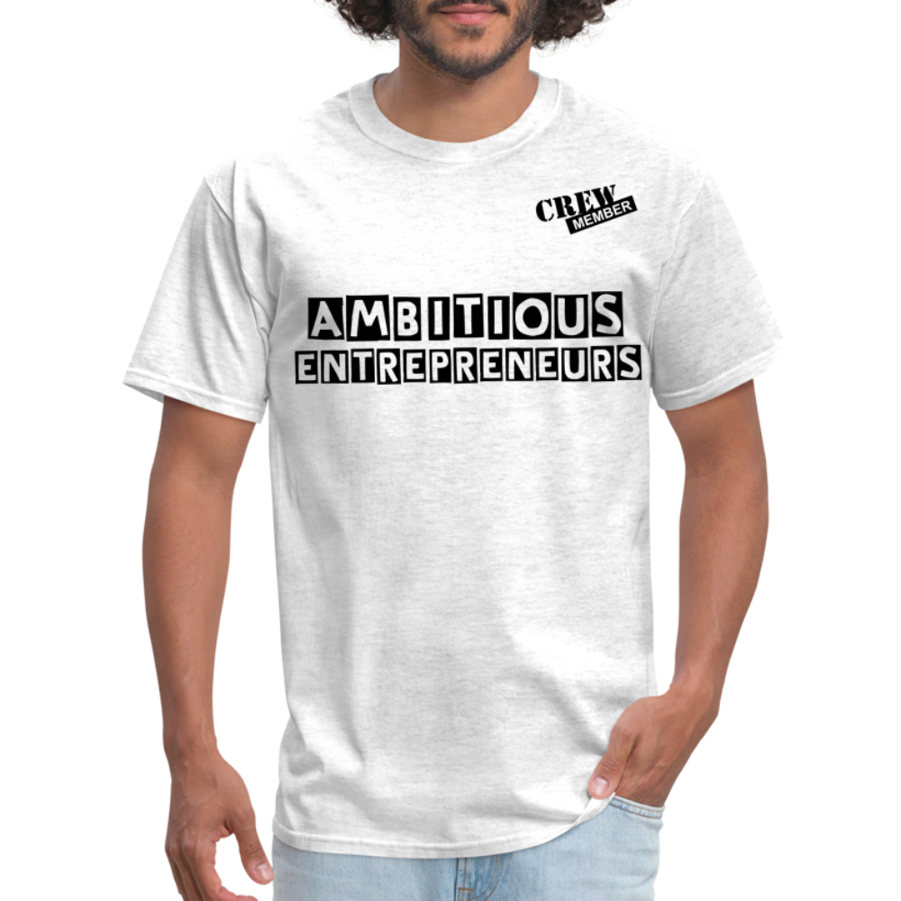 Ambitious Entrepreneurs T-Shirt - light heather gray