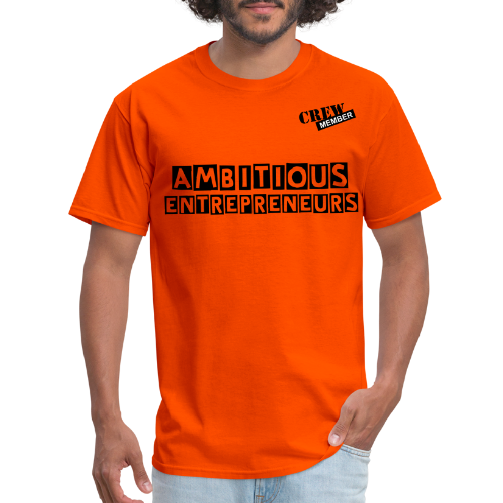 Ambitious Entrepreneurs T-Shirt - orange
