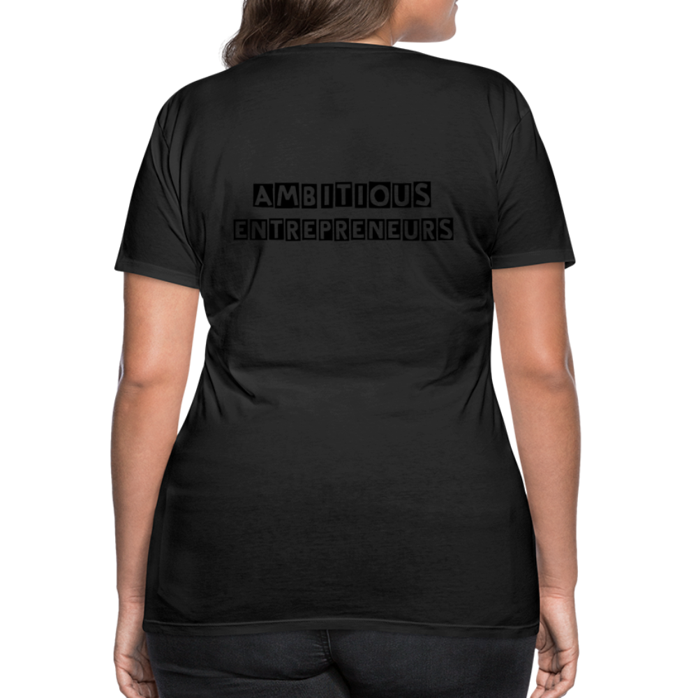 MEET ME IN THE LOUNGE- Women's T-Shirt - black