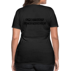 MEET ME IN THE LOUNGE- Women's T-Shirt - black