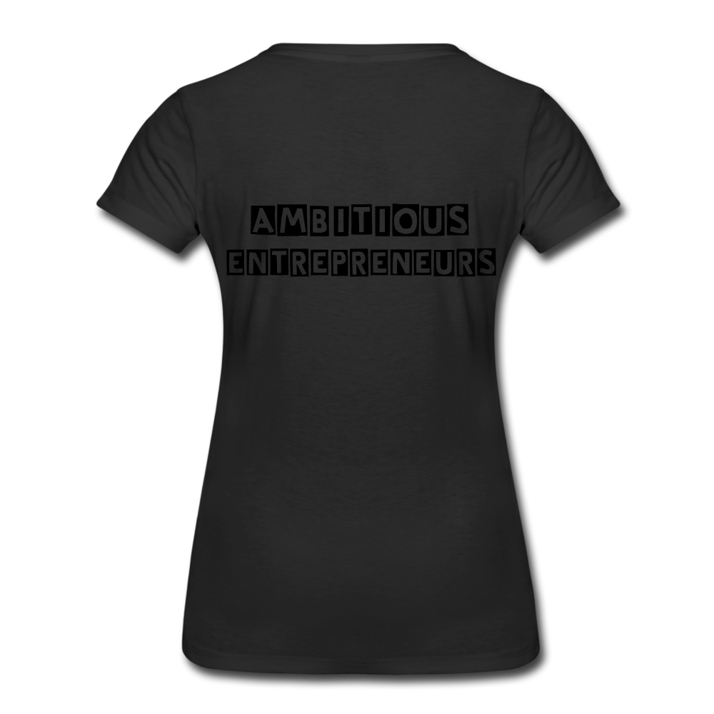 MEET ME IN THE LOUNGE- Women's T-Shirt - black