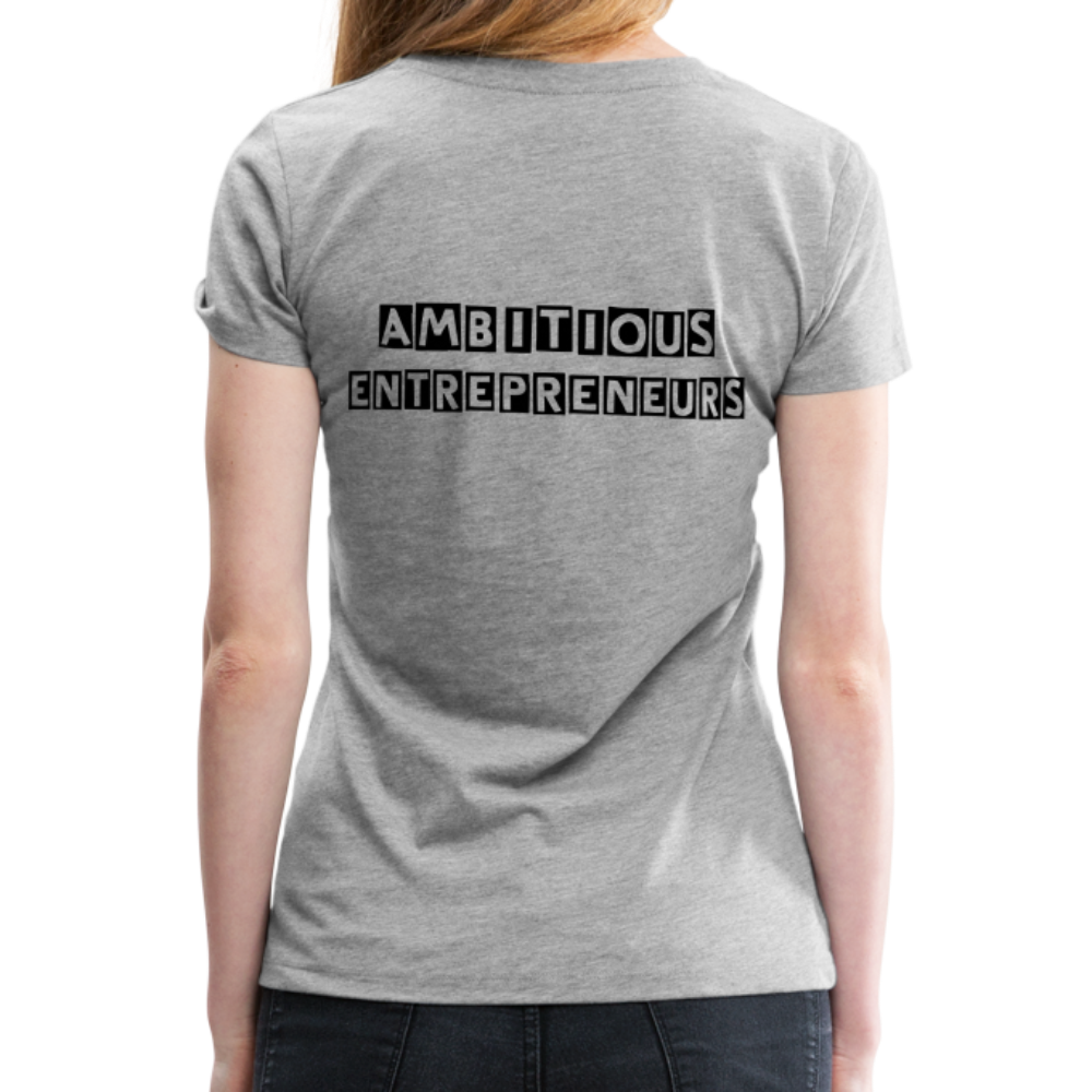 MEET ME IN THE LOUNGE- Women's T-Shirt - heather gray