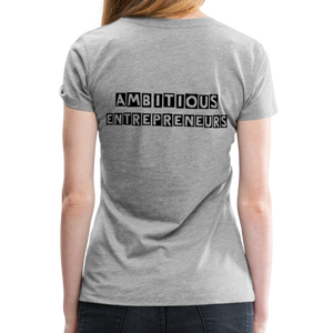 MEET ME IN THE LOUNGE- Women's T-Shirt - heather gray