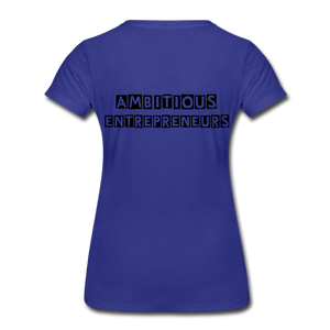 MEET ME IN THE LOUNGE- Women's T-Shirt - royal blue