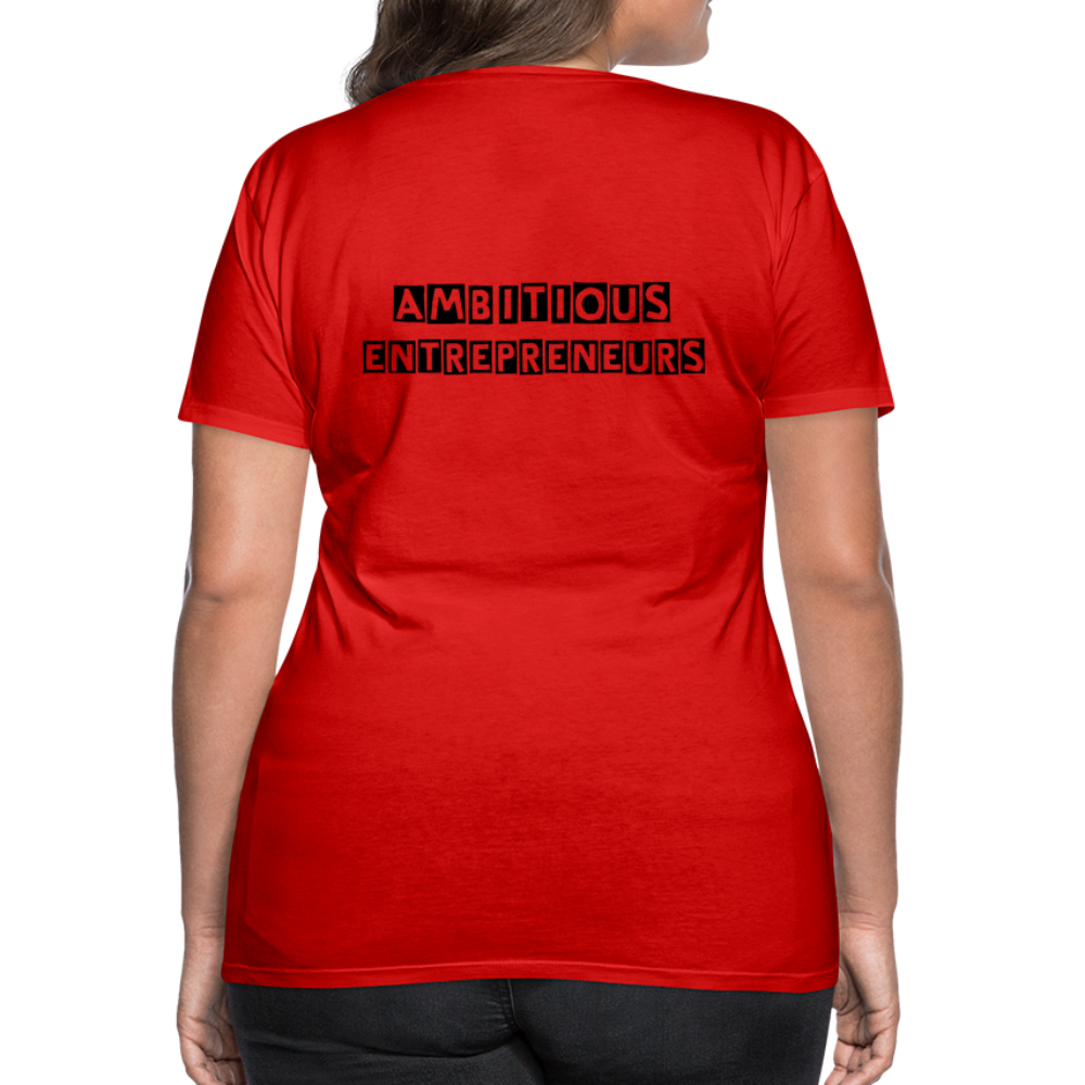 MEET ME IN THE LOUNGE- Women's T-Shirt - red