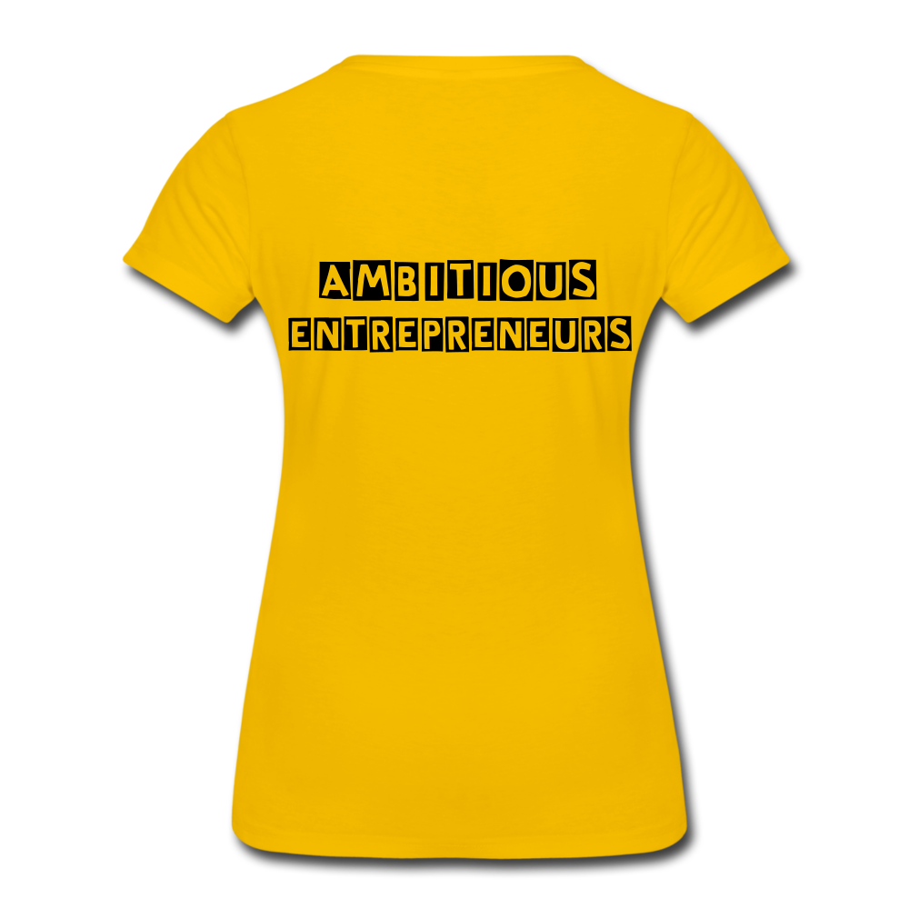 MEET ME IN THE LOUNGE- Women's T-Shirt - sun yellow
