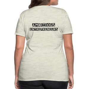 MEET ME IN THE LOUNGE- Women's T-Shirt - heather oatmeal