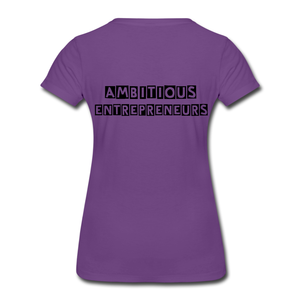 MEET ME IN THE LOUNGE- Women's T-Shirt - purple