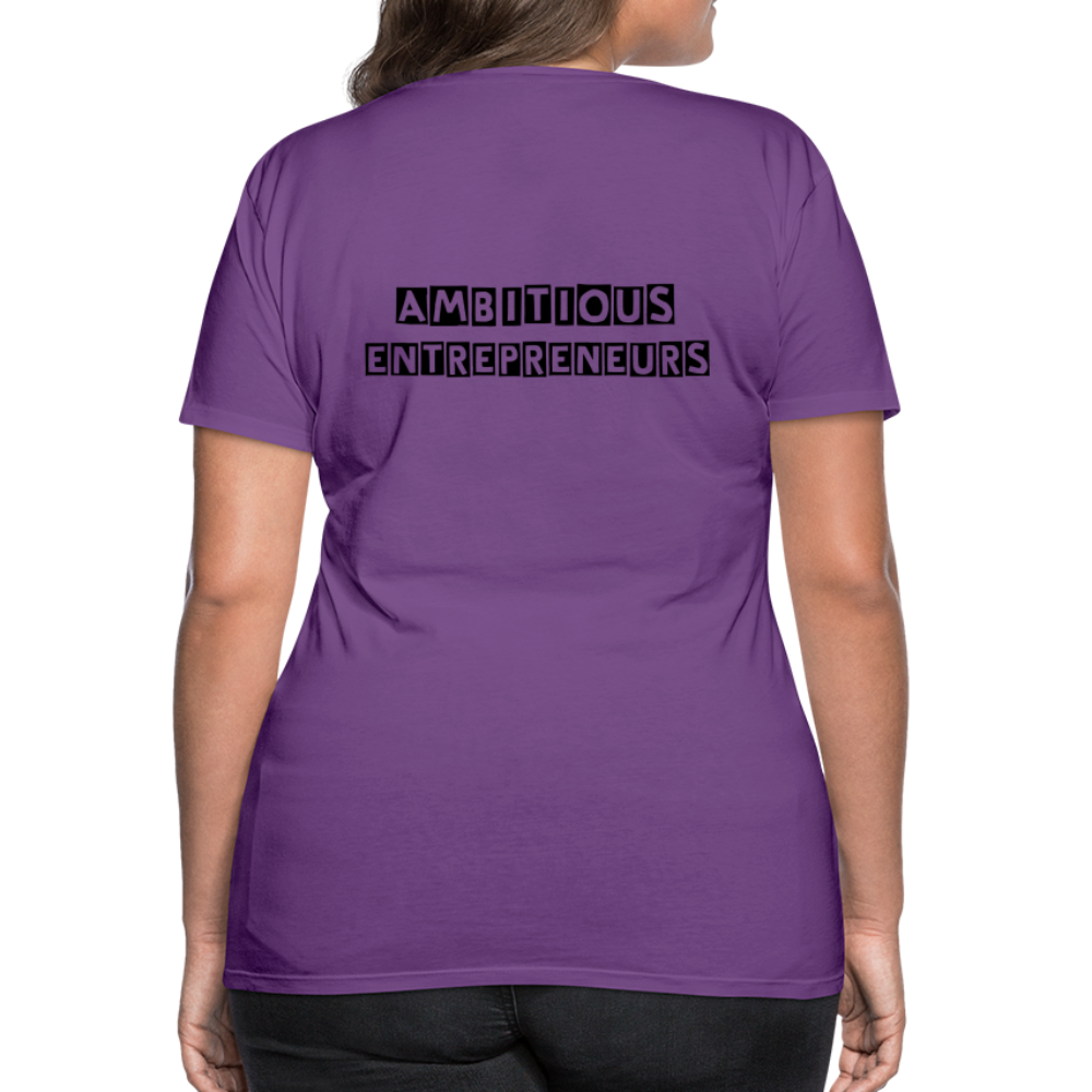 MEET ME IN THE LOUNGE- Women's T-Shirt - purple