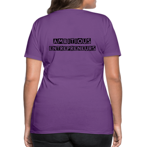 MEET ME IN THE LOUNGE- Women's T-Shirt - purple