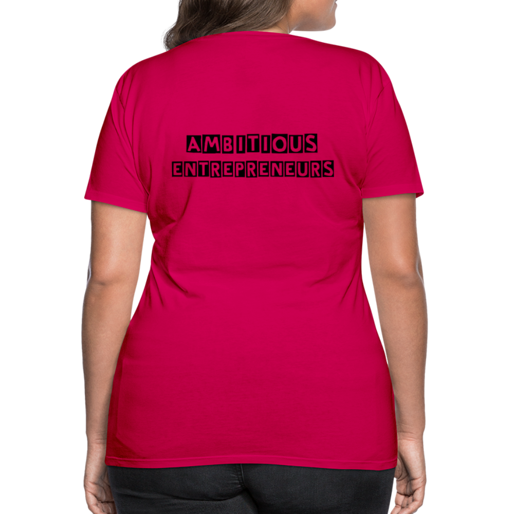 MEET ME IN THE LOUNGE- Women's T-Shirt - dark pink