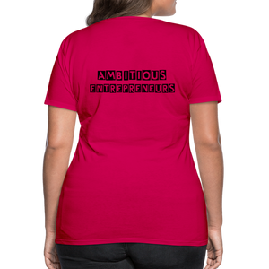 MEET ME IN THE LOUNGE- Women's T-Shirt - dark pink