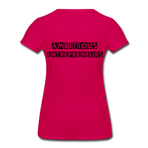 MEET ME IN THE LOUNGE- Women's T-Shirt - dark pink
