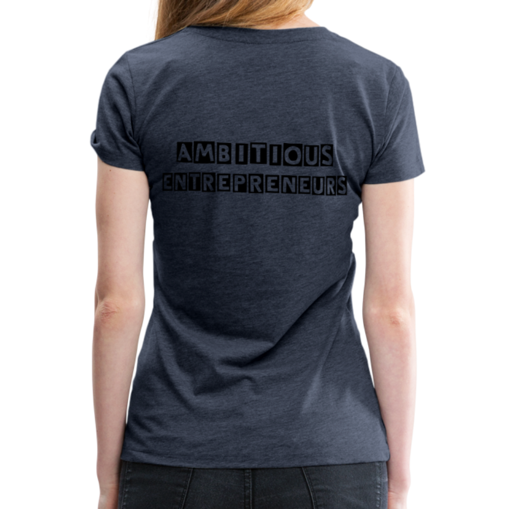 MEET ME IN THE LOUNGE- Women's T-Shirt - heather blue