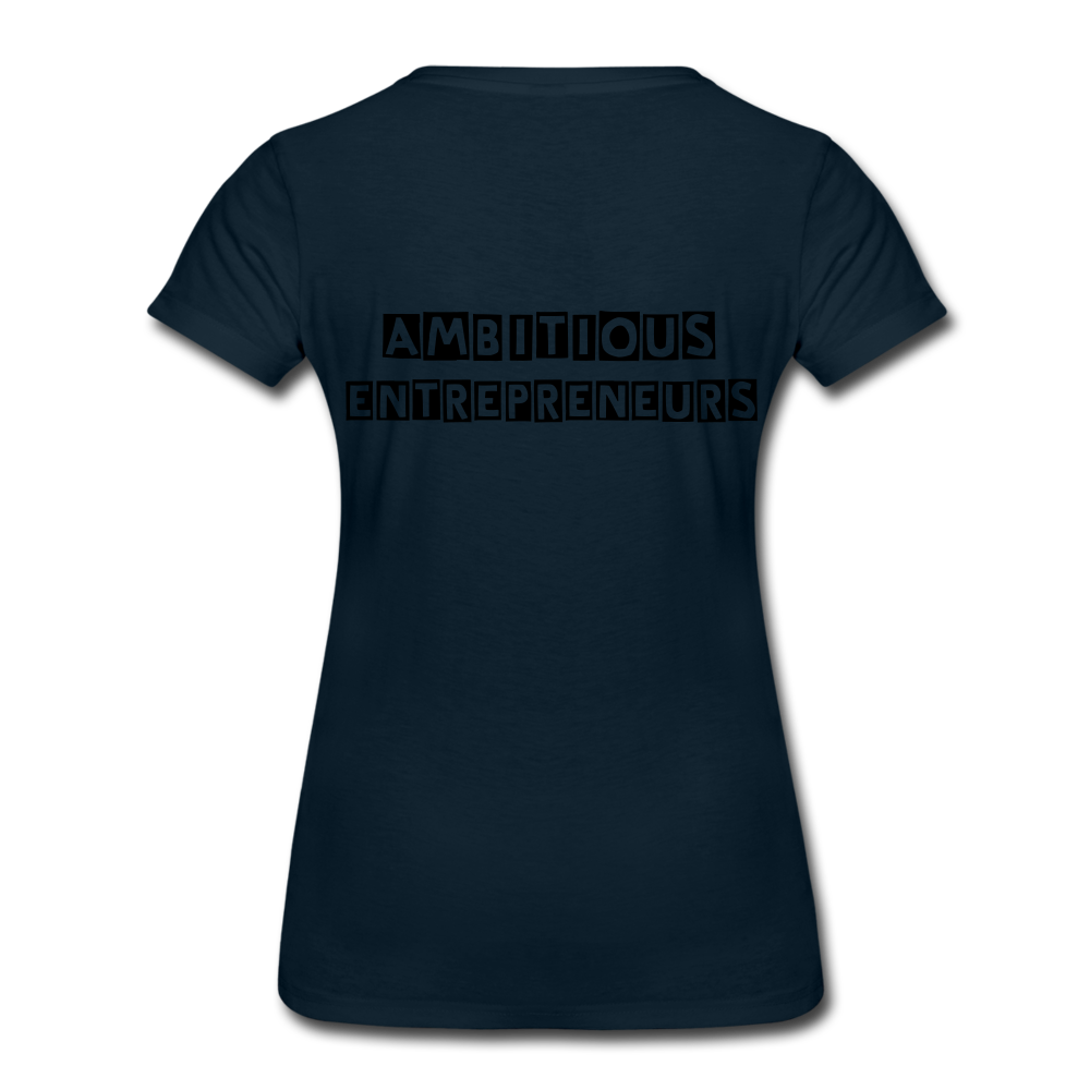 MEET ME IN THE LOUNGE- Women's T-Shirt - deep navy