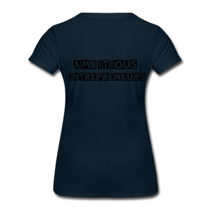 MEET ME IN THE LOUNGE- Women's T-Shirt - deep navy