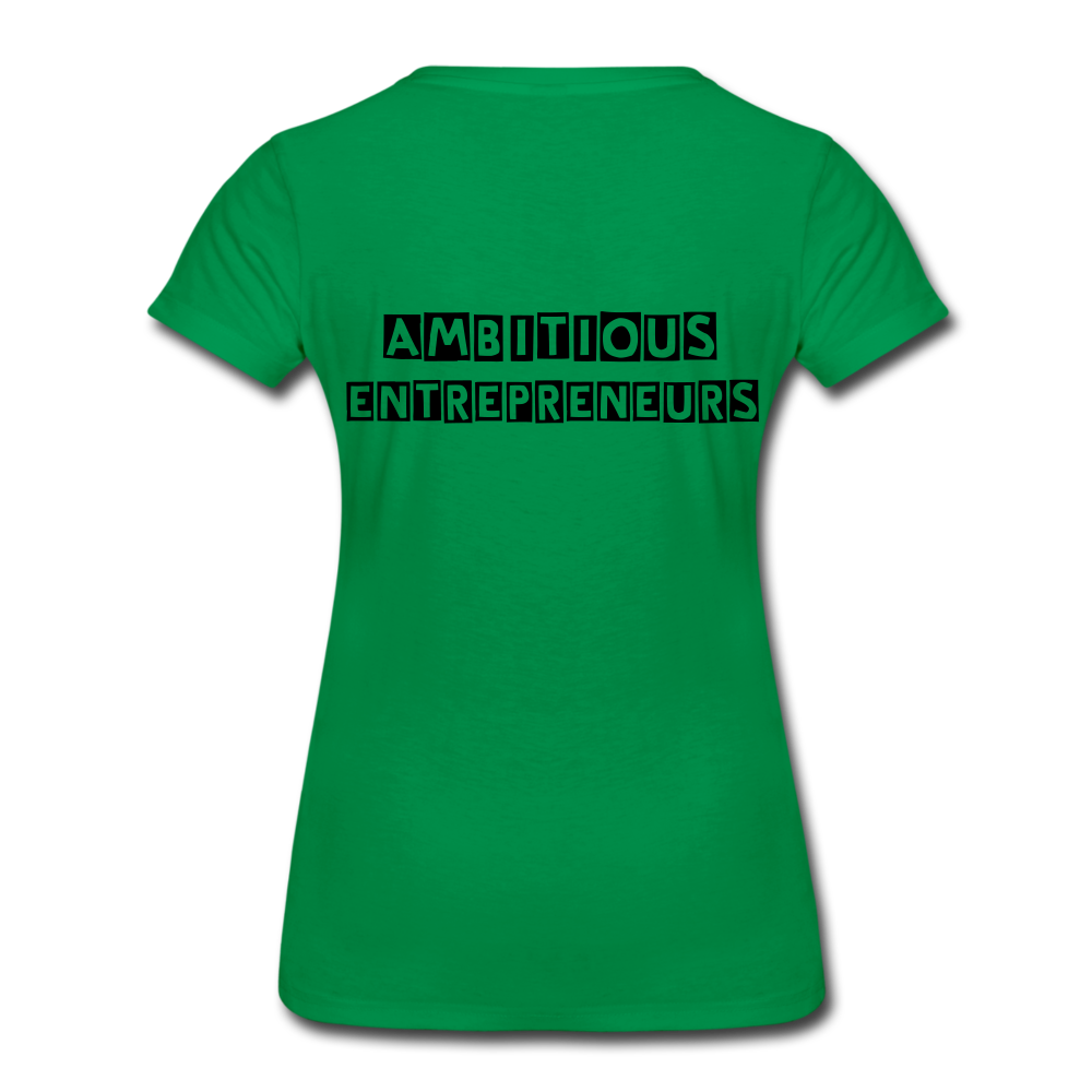 MEET ME IN THE LOUNGE- Women's T-Shirt - kelly green
