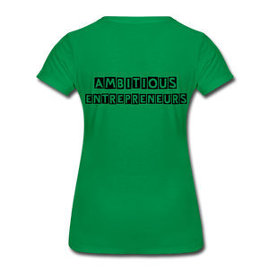 MEET ME IN THE LOUNGE- Women's T-Shirt - kelly green