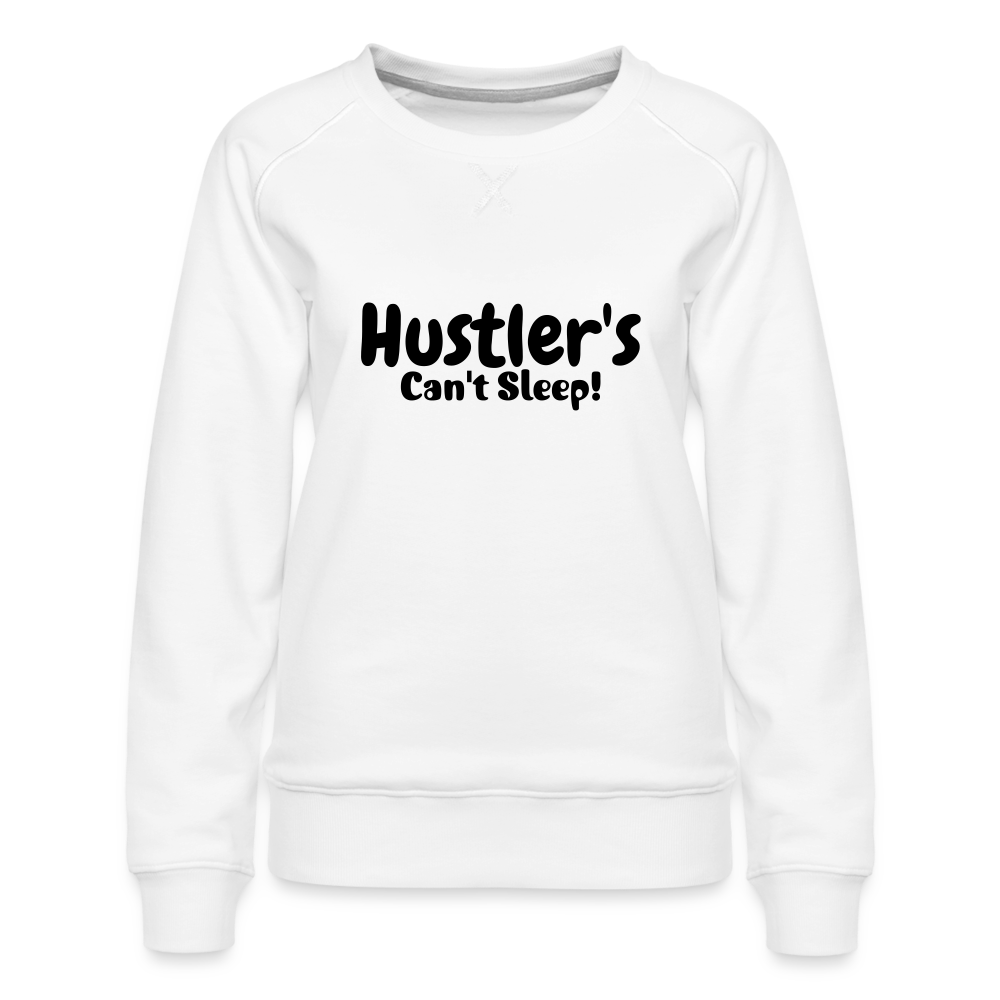 Hustler's Can't Sleep - Sweatshirt - white