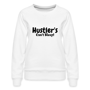 Hustler's Can't Sleep - Sweatshirt - white
