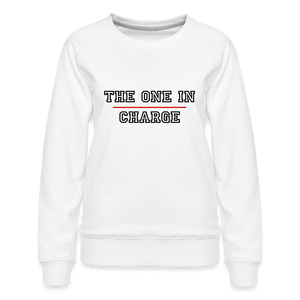The One in Charge- Sweatshirt - white
