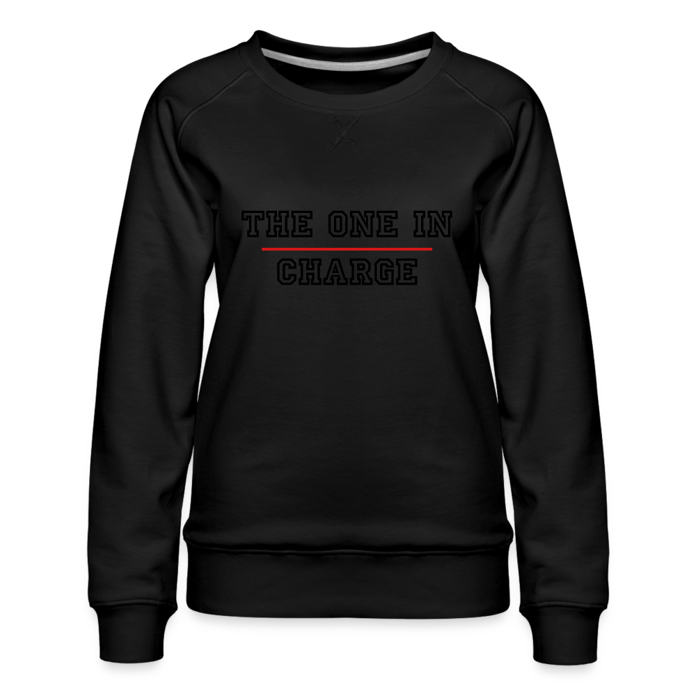 The One in Charge- Sweatshirt - black