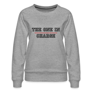 The One in Charge- Sweatshirt - heather grey