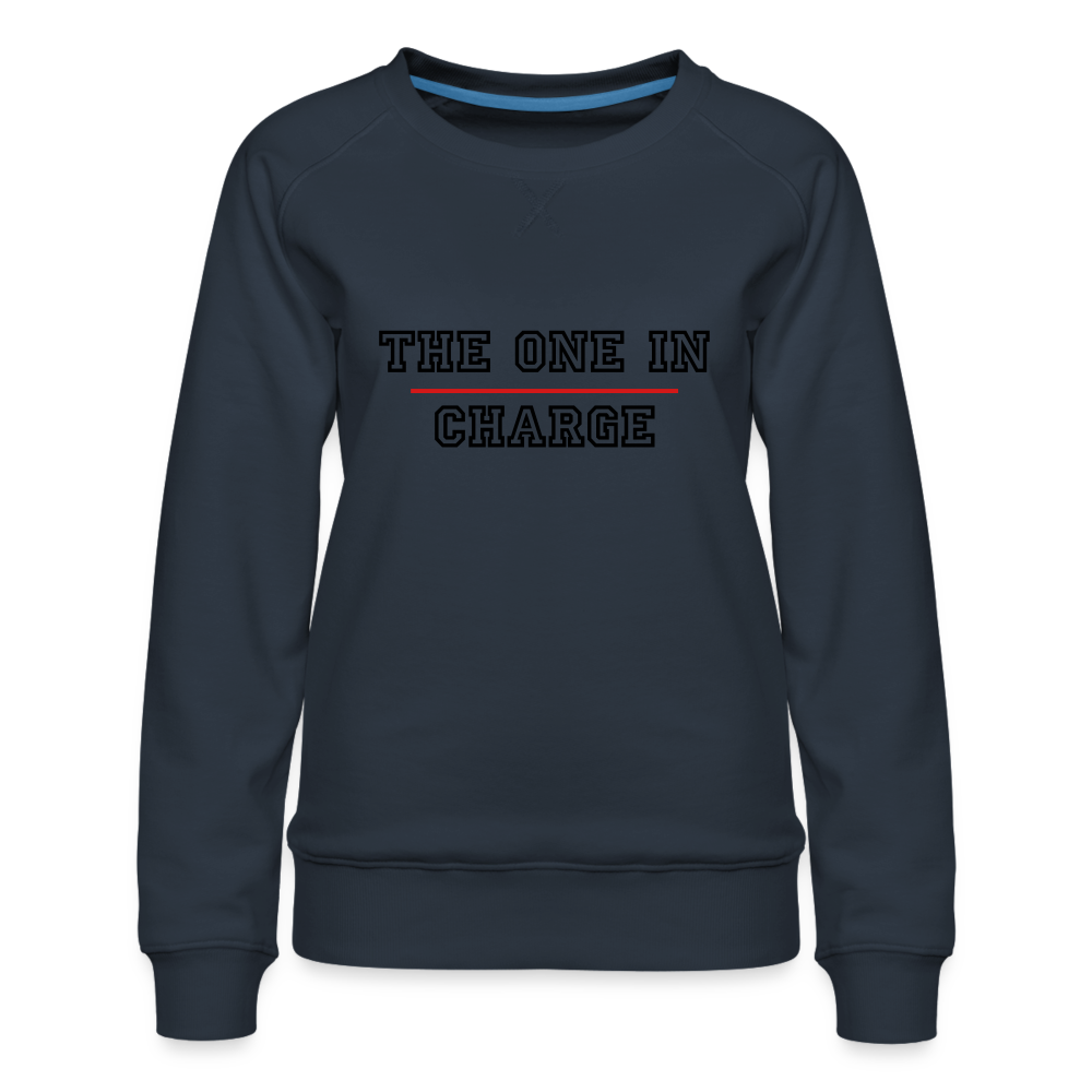 The One in Charge- Sweatshirt - navy