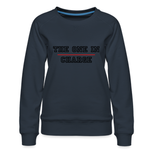The One in Charge- Sweatshirt - navy