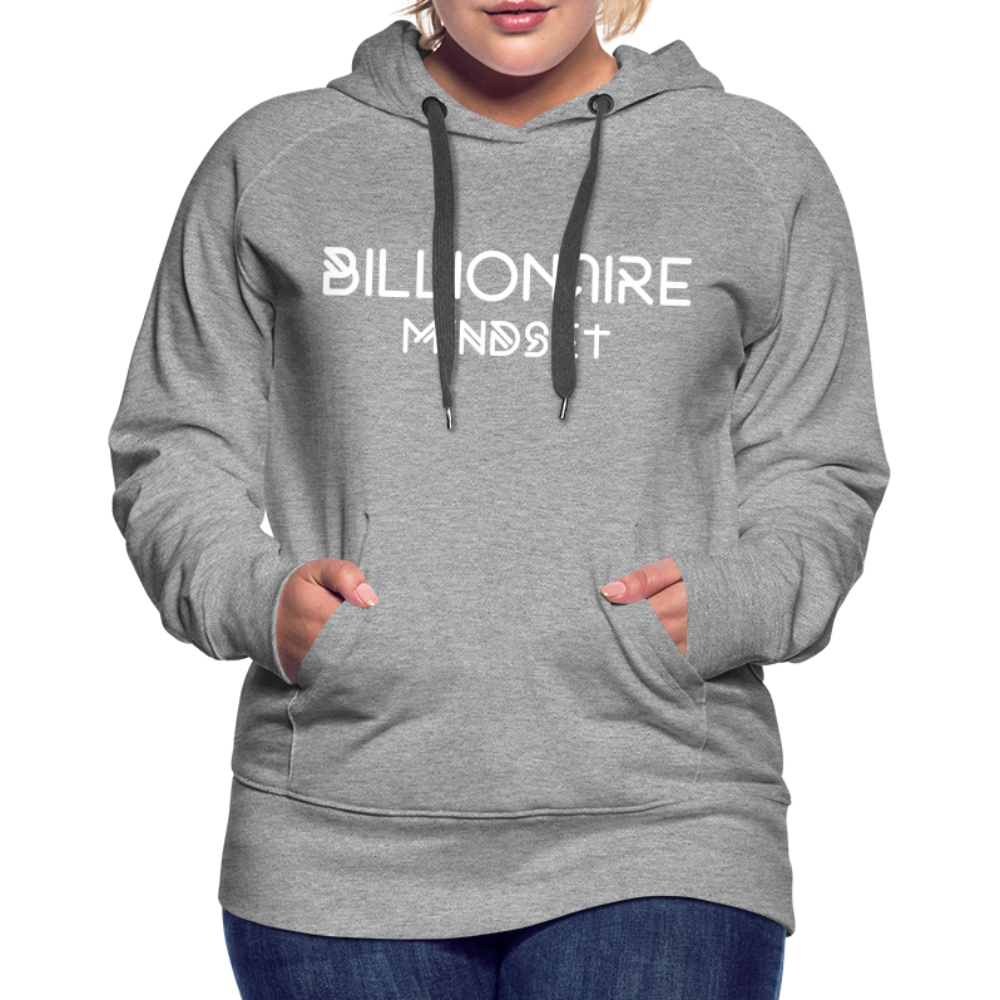 Billionaire Mindset- Hoodie - heather grey