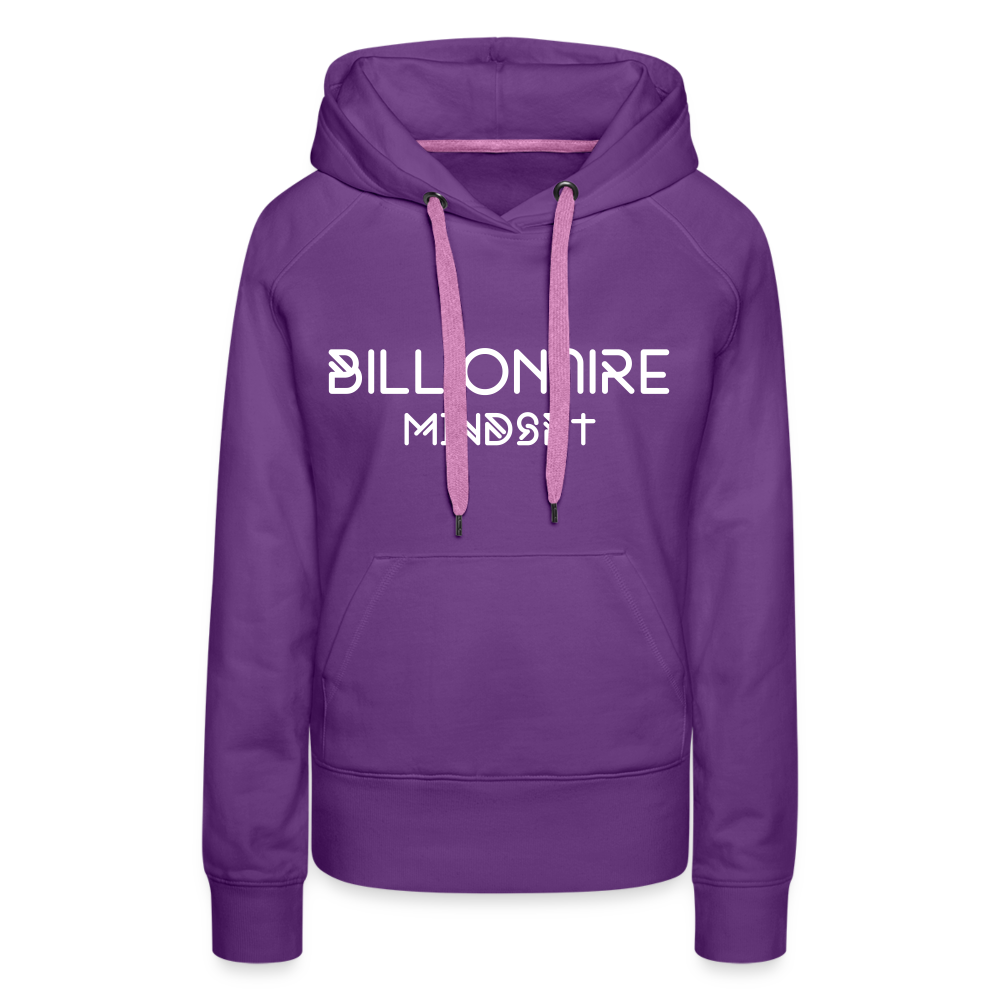 Billionaire Mindset- Hoodie - purple