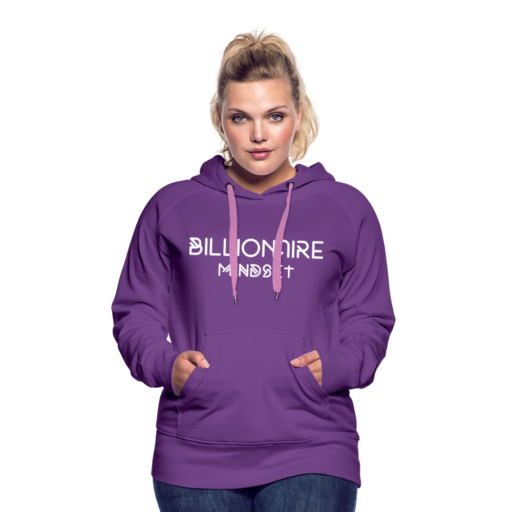 Billionaire Mindset- Hoodie - purple